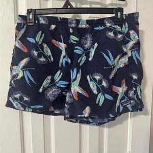 Patagonia Multicolor Parrot Print Shorts